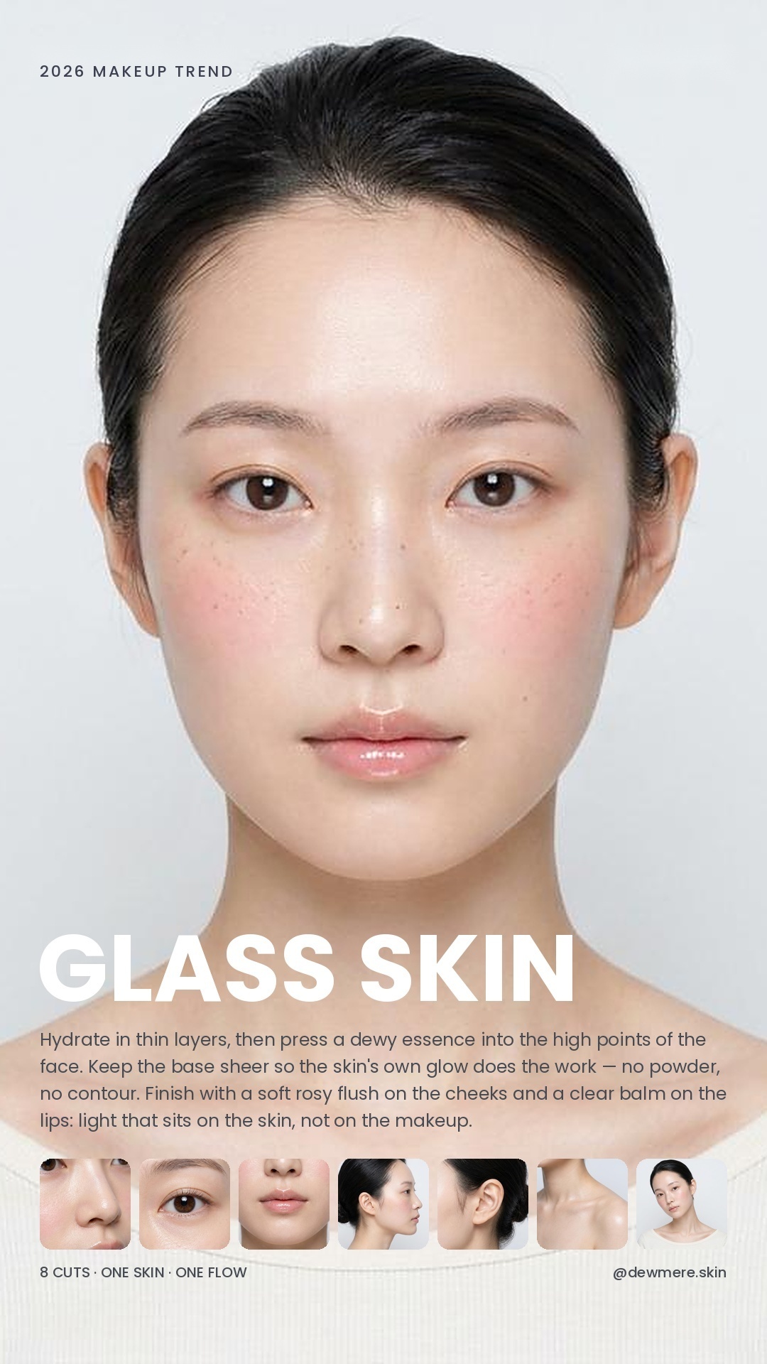 Glass Skin AI Beauty Campaign (Korean)